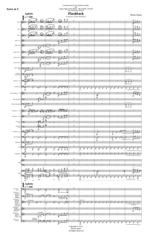 Flashback (conductor's score only)